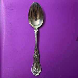 Antique Whiting Violet Sterling Silver Teaspoon 5.75” ~22g Art Nouveau 1906